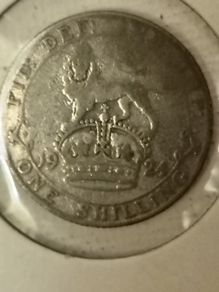 English Shilling 1924