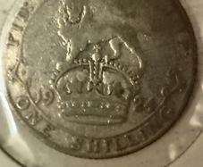 English Shilling 1924