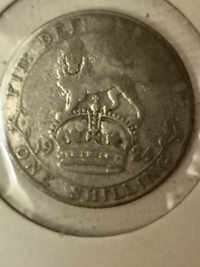 English Shilling 1924