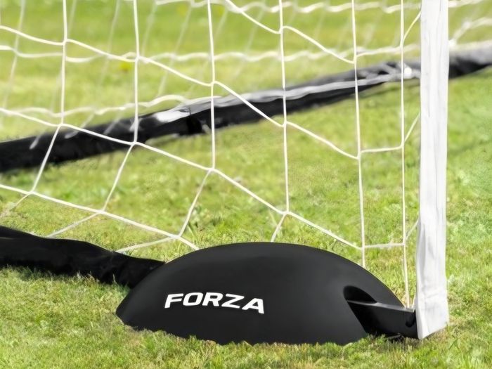 3m x 2m FORZA ProFlex Pop Up Futsal Football Goal and FORZA ProFlex Goal Base Weightx2