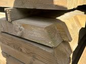Treated Chamf Fence Post Weathered 95x95x2.4m
