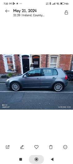 2007 Volkswagen Golf GT 170 hp 1.4 petrol 5 Door RARE  Car in 5 Door Automatic DSG gearbox perfect serviced