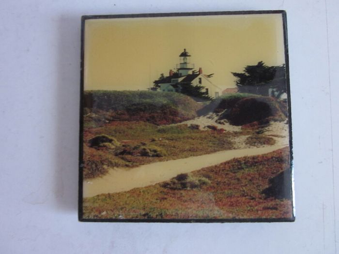 5 Coasters of Lighthouses by  David O. Mc Laughlin