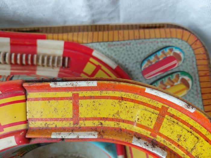 Vintage Technofix Coney Island Wind Up Carnival Ride