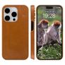 dbramante1928 Lynge 2-in-1 Handcrafted Leather Wallet Case for iPhone 13, 14, 15 Pro Max - Tan Image 10