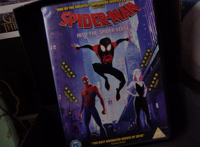 Spider-man ! Into The Spider-Verse ! DVD ! 2018 ! The Best Animated Movie of 2018 ! Marvel !