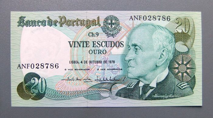Portugal 20 Escudos 1978