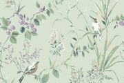 Mint/Plum Wallpaper (FREE POSTAGE)
