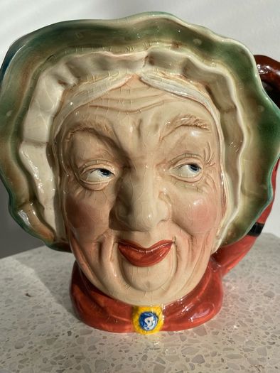 Antique China Toby jug Cheese Closch Cottage Biscuit Barrel Jugs