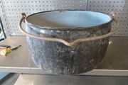 vintage cast iron pot