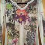 FEELGOOD PARIS Floral Print Tulle Tunic Top Image 3