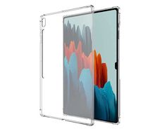 Clear Soft TPU Cover For Samsung Galaxy Tab S8 Plus ShockProof Bumper Case