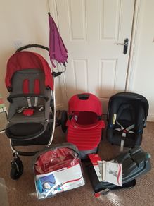 Britax Affinity Travel System 3 in 1 + Extras
