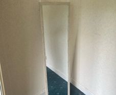 Door hanging mirror