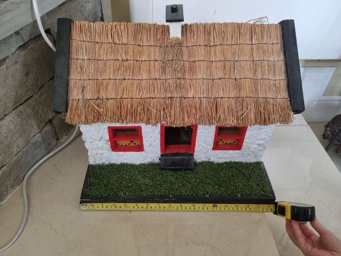 garden traditional Irish cottage
