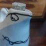 Stunning and Very Rare Vintage Mid-Century Italian Bird-Shaped Ceramic Vinegar Bottle by Domenico Pucci Ceramiche, Umbertide, Italy, Circa 1950s Image 10