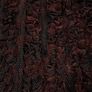 B. Young Dark Brown Black Sheer Mesh Ruffle Frill Textured Gothic Vampire Blouse Top Size L/XL Image 4