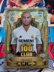 Ronaldo All-time 100 Club Topps Match Attax 20th Anniversary