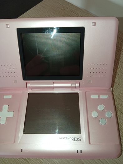 Original Nintendo Ds In Pink With Games Working With Faults