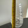 Vintage 70's Waterford Crystal 7" Vase Tralee Pattern Marked Waterford Ireland Image 3