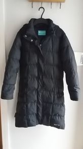 Mountain warehouse girl long padded jacket with hood: 11-12 yrs