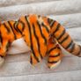 Vintage Ty Beanie Baby India the Tiger 2000 Used Please see photos Image 5