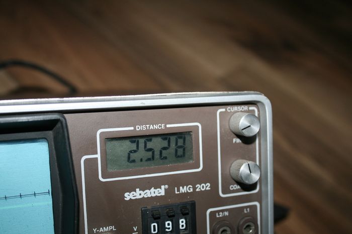 Sebatel LMG 202 pulse and echo meter