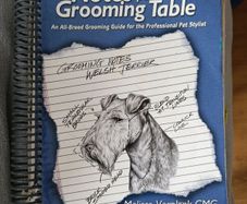 Notes from the grooming table dog grooming book first edition