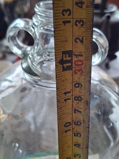 Amber Glass and Clear Glass Demijohn Bottles, Price is for 1 Only,. Postage Available or Collection,