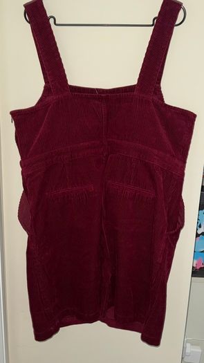 Dorothy Perkins Solid Corduroy Pinafore Dresses