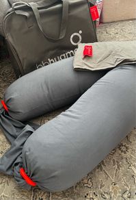 Bbhugme pregnancy pillow with 2 covers