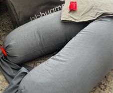 Bbhugme pregnancy pillow with 2 covers