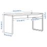 Ikea Micke Desk black Image 4
