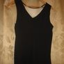 Black and Gold Patterned Dress. Image 3