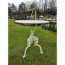Marble Topped Table Cast Iron Base Style H H292 Image 2