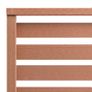 Fence Panel WPC 170x180 cm Brown Image 3