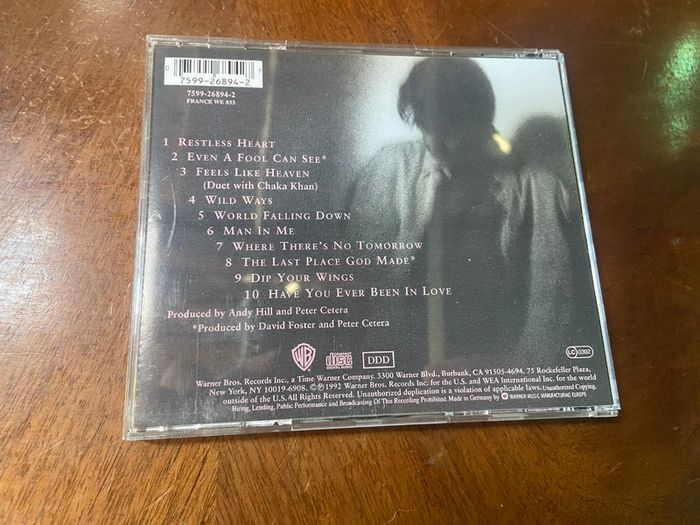 Peter Cetera World Falling Down CD