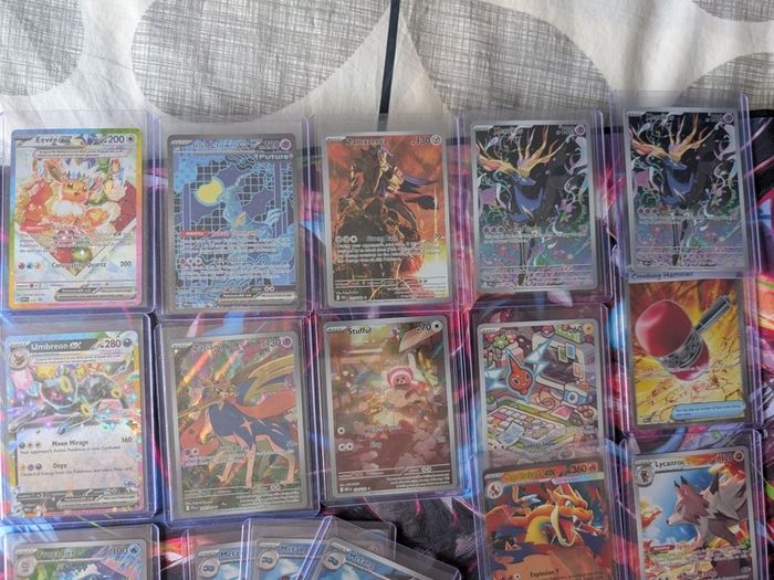 Pokemon Cards Lot Collection Eevee Iron Crown Xerneas many more
