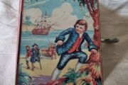 Treasure Island, tin money box