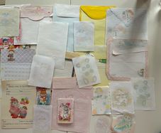 Vintage 1980,s Fancy paper Bundle