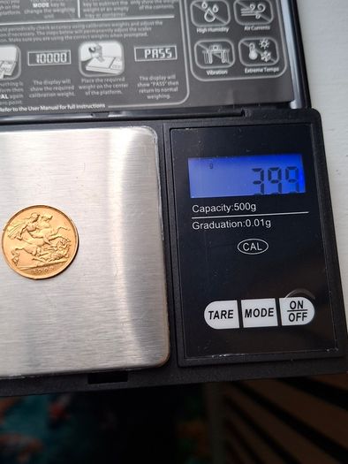 Gold sovereigns