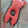 Brand New Monkey Rope Tug Dog Toy - Pink Image 2