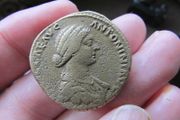 Sesterius Bronze coin.Lucilla 148-182.Father- Marcus Aurelius.