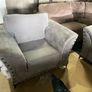 Grey corner sofa + matching armchair Image 9