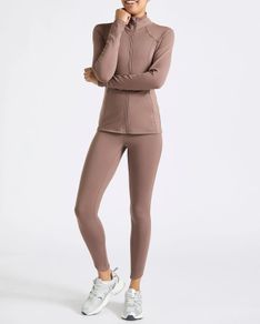 NEW Mocha Contour Jacket & Leggings Set. XS / 34 / 6  Also suit 8-10