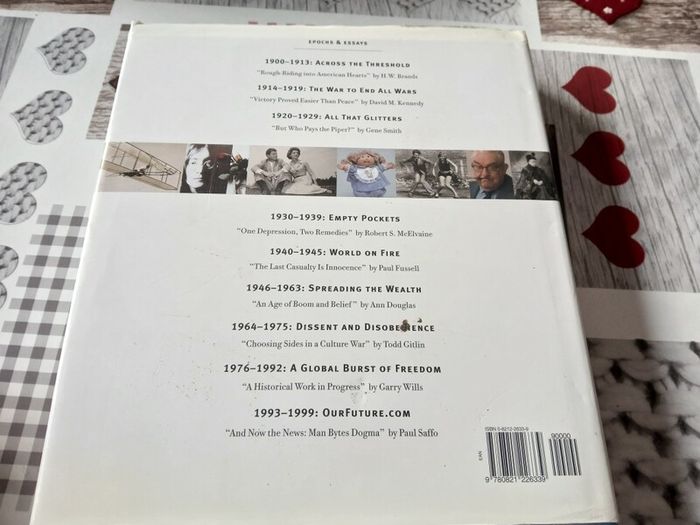 Vintage Our Century in Pictures Life History Pop Cultire Politics Chronicle of Twentieth Century Hardback