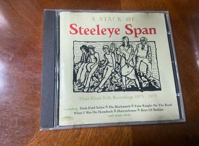 A Stack of Steeleye Span CD Folk Recordings 1973-1975