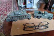 Corgi Transporter and Tank