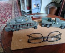 Corgi Transporter and Tank