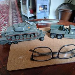 Corgi Transporter and Tank
